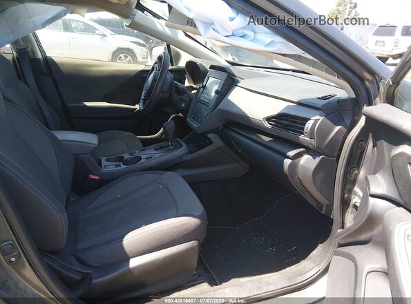 JF2GUABC9R8214887 2024 SUBARU CROSSTREK Gray Вид салону спереду