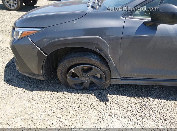 JF2GUABC9R8214887 2024 SUBARU CROSSTREK Gray Вид спереду