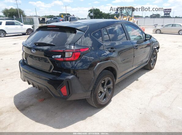 JF2GUABCXS8342240 2025 SUBARU CROSSTREK Black უკანა მარჯვენა