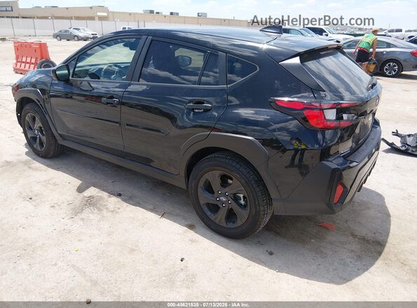 JF2GUABCXS8342240 2025 SUBARU CROSSTREK Black უკანა მარცხენა