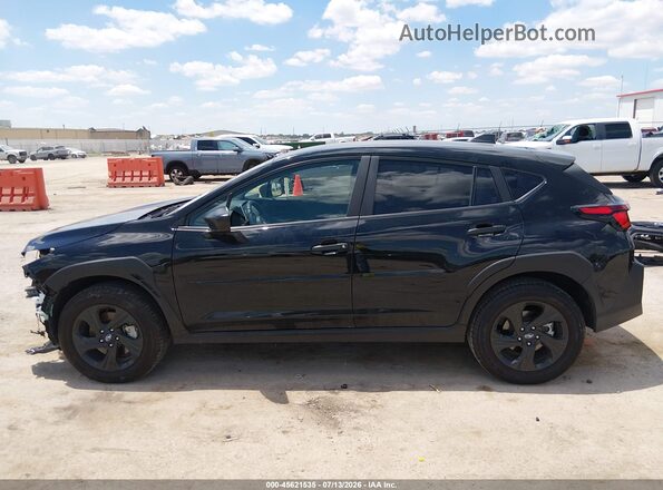 JF2GUABCXS8342240 2025 SUBARU CROSSTREK Black 