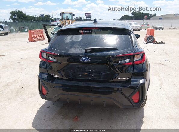 JF2GUABCXS8342240 2025 SUBARU CROSSTREK Black 