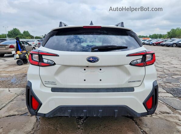 JF2GUADC0R8889976 2024 SUBARU CROSSTREK White უკანა ხედი