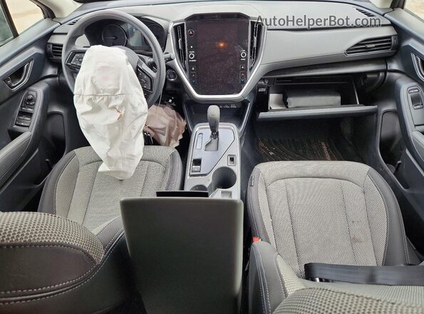 JF2GUADC0R8889976 2024 SUBARU CROSSTREK White წინა პანელის ხედი