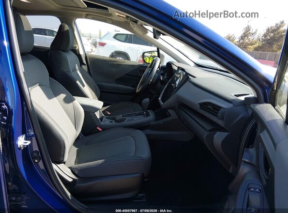 JF2GUADC0R8918165 2024 SUBARU CROSSTREK Blue Front interior view