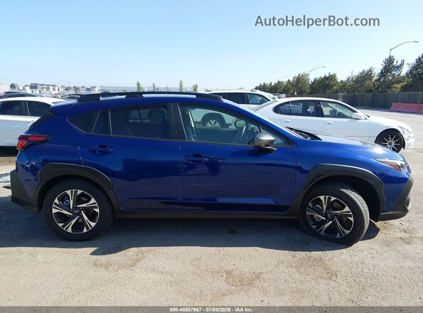 JF2GUADC0R8918165 2024 SUBARU CROSSTREK Blue Rear interior view