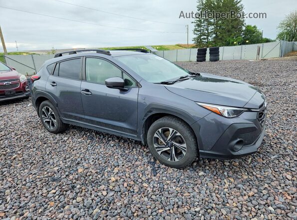 JF2GUADC0RH210367 2024 SUBARU CROSSTREK Gray წინა მარჯვენა