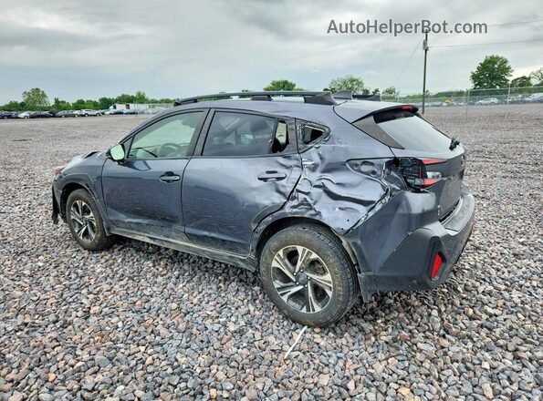 JF2GUADC0RH210367 2024 SUBARU CROSSTREK Gray უკანა მარცხენა