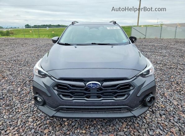 JF2GUADC0RH210367 2024 SUBARU CROSSTREK Gray წინა ხედი