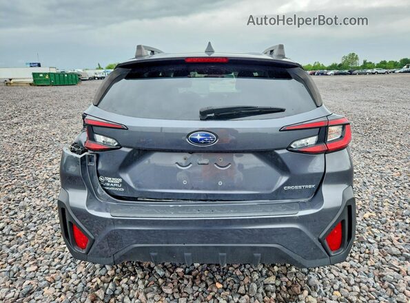 JF2GUADC0RH210367 2024 SUBARU CROSSTREK Gray უკანა ხედი