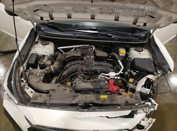 JF2GUADC1R8257536 2021 SUBARU CROSSTREK White Вид підкапотного простору