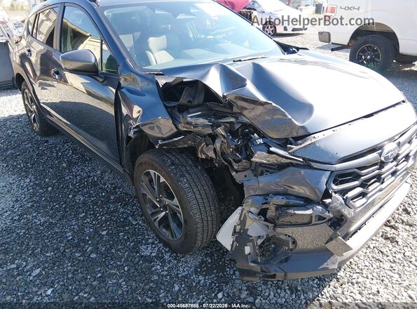 JF2GUADC1R8335670 2024 SUBARU CROSSTREK Black Front view