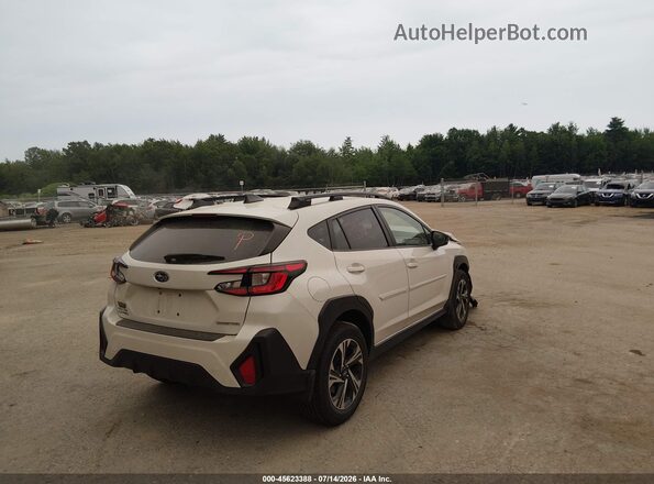 JF2GUADC1R8369334 2024 SUBARU CROSSTREK Белый Задняя правая четверть