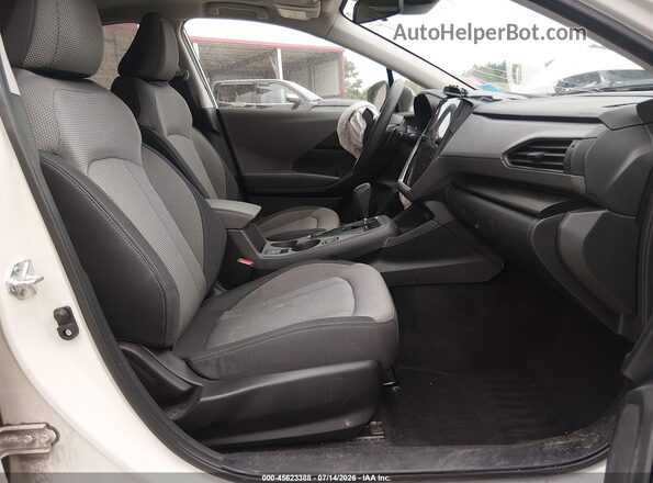 JF2GUADC1R8369334 2024 SUBARU CROSSTREK Белый Вид салона спереди