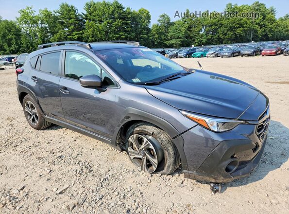JF2GUADC1RH222737 2024 SUBARU CROSSTREK Gray Front right