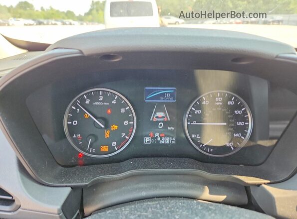 JF2GUADC1RH222737 2024 SUBARU CROSSTREK Gray Instrument cluster view