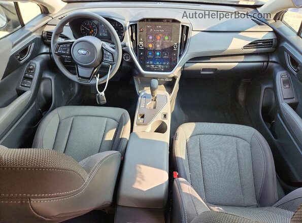 JF2GUADC1RH222737 2024 SUBARU CROSSTREK Gray Dashboard view