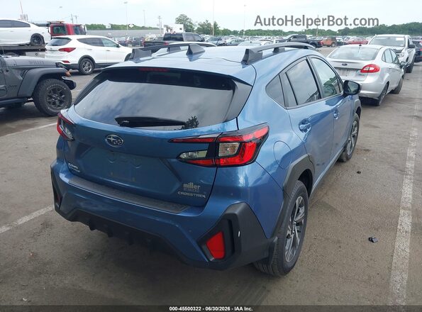 JF2GUADC1RH856856 2024 SUBARU CROSSTREK Blue Trasero derecho