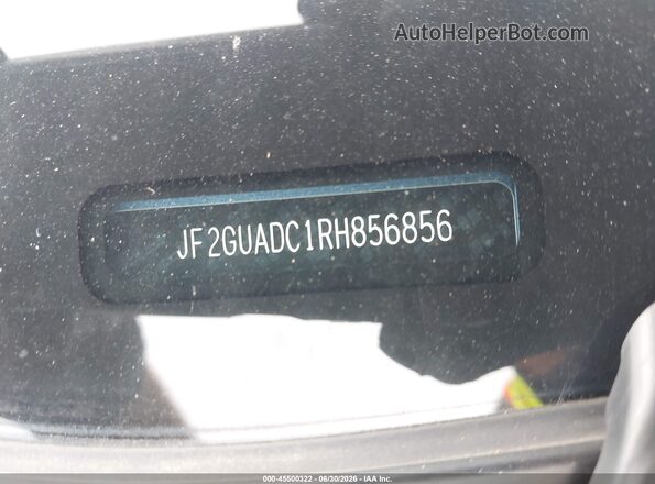 JF2GUADC1RH856856 2024 SUBARU CROSSTREK Blue Vista del compartimento del motor