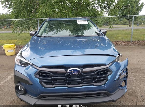 JF2GUADC1RH856856 2024 SUBARU CROSSTREK Blue Vista del cuadro de instrumentos