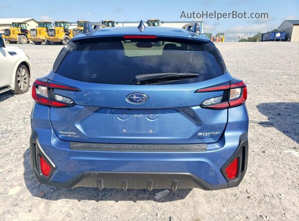 JF2GUADC1RH878940 2024 SUBARU CROSSTREK Blue Հետևի տեսք
