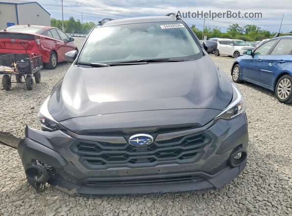 JF2GUADC2R8204442 2024 SUBARU CROSSTREK Gray Вид спереду