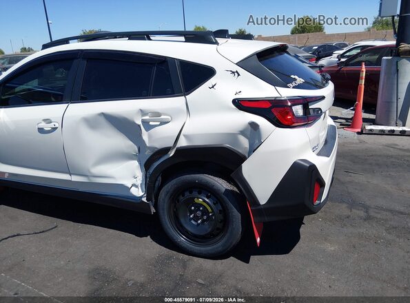 JF2GUADC2R8231284 2024 SUBARU CROSSTREK White Vista frontal