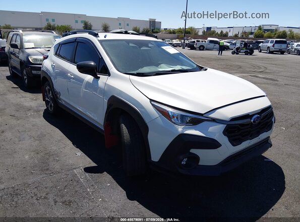 JF2GUADC2R8231284 2024 SUBARU CROSSTREK White Vista interior trasera