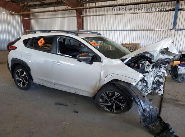 JF2GUADC2R8305562 2024 SUBARU CROSSTREK White Передня права чверть