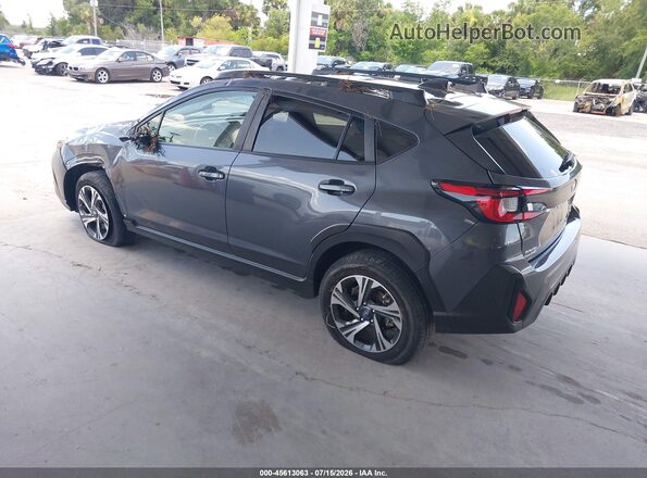 JF2GUADC2R8308428 2024 SUBARU CROSSTREK Gray Trasero izquierdo