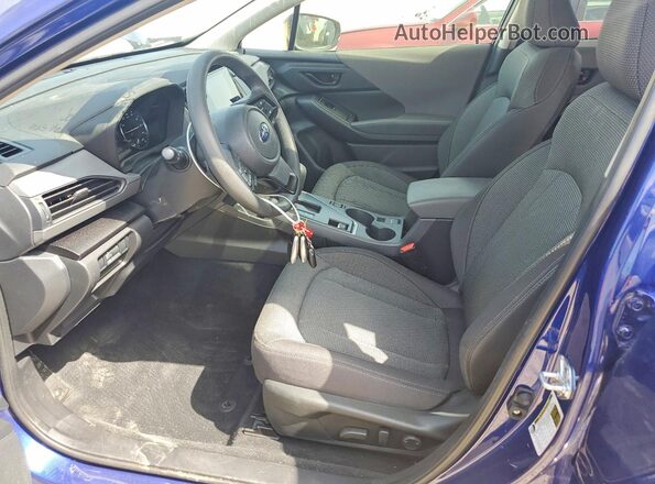 JF2GUADC2RH298094 2024 SUBARU CROSSTREK Blue Front interior view