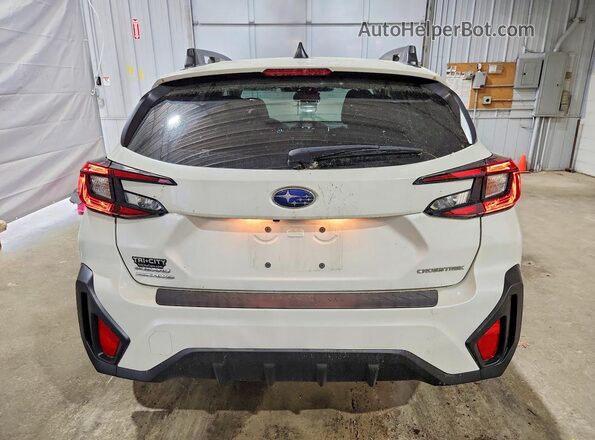 JF2GUADC2RH861550 2024 SUBARU CROSSTREK White Հետևի տեսք