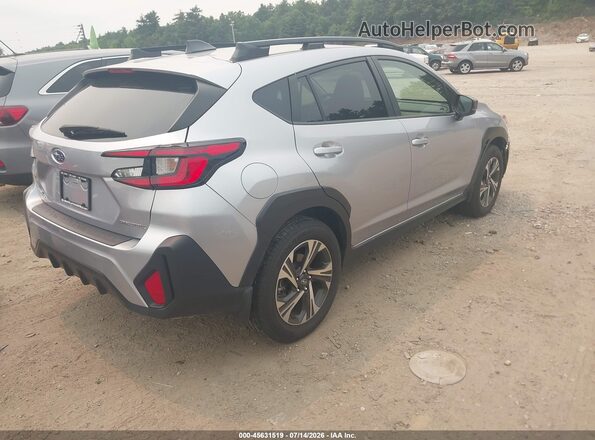 JF2GUADC3R8238714 2024 SUBARU CROSSTREK Silver Trasero derecho