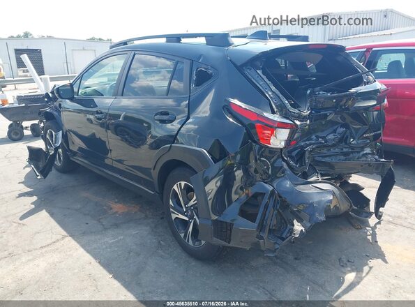JF2GUADC3R8287783 2024 SUBARU CROSSTREK Black Rear left