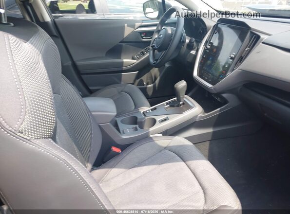 JF2GUADC3R8287783 2024 SUBARU CROSSTREK Black Front interior view