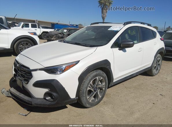 JF2GUADC3R8288366 2024 SUBARU CROSSTREK White Передня ліва чверть
