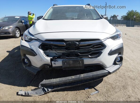 JF2GUADC3R8288366 2024 SUBARU CROSSTREK White Вид спереду