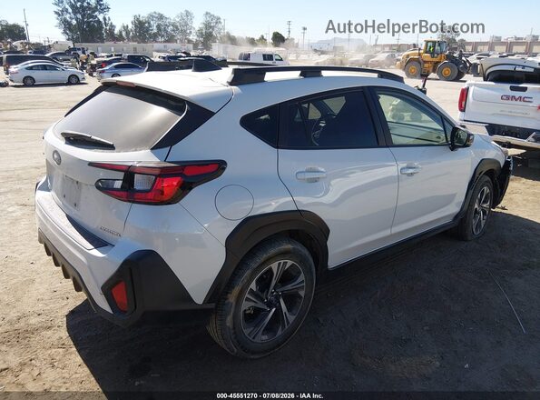 JF2GUADC3R8288366 2024 SUBARU CROSSTREK White Задня права чверть
