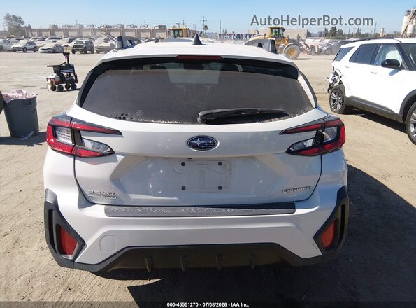 JF2GUADC3R8288366 2024 SUBARU CROSSTREK White 