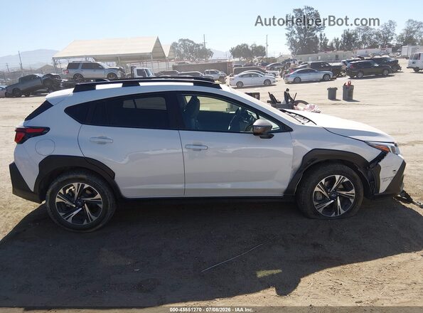 JF2GUADC3R8288366 2024 SUBARU CROSSTREK White Вид щитка приладів