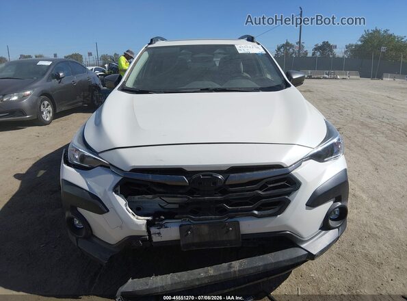 JF2GUADC3R8288366 2024 SUBARU CROSSTREK White Вид панелі приладів