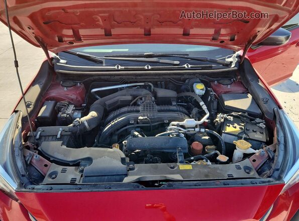 JF2GUADC3R8324217 2024 SUBARU CROSSTREK Red უკანა სალონის ხედი