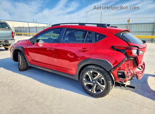 JF2GUADC3R8324217 2024 SUBARU CROSSTREK Red უკანა მარცხენა