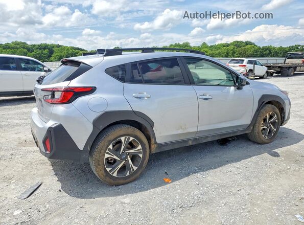 JF2GUADC3R8335203 2024 SUBARU CROSSTREK Silver Trasero derecho