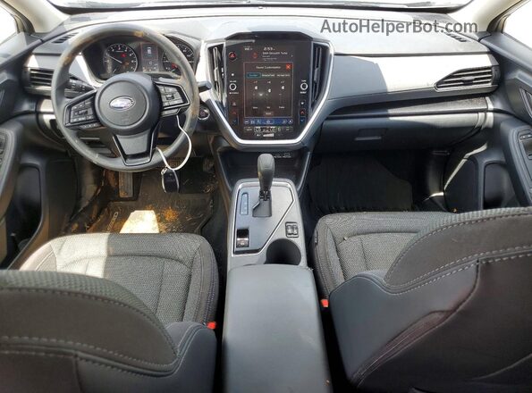 JF2GUADC3R8335203 2024 SUBARU CROSSTREK Silver Vista del salpicadero