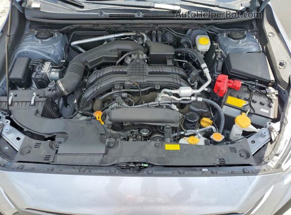 JF2GUADC3R8335203 2024 SUBARU CROSSTREK Silver Vista del compartimento del motor