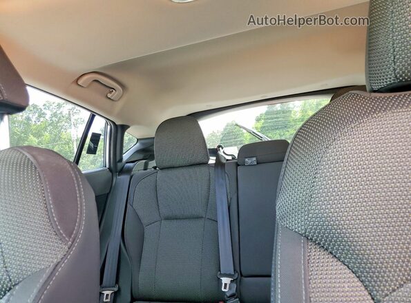 JF2GUADC3R8335203 2024 SUBARU CROSSTREK Silver Vista de los asientos traseros