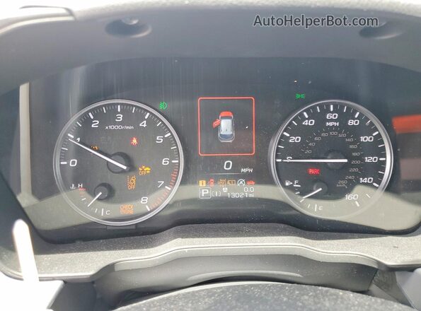 JF2GUADC3R8335203 2024 SUBARU CROSSTREK Silver Vista del cuadro de instrumentos