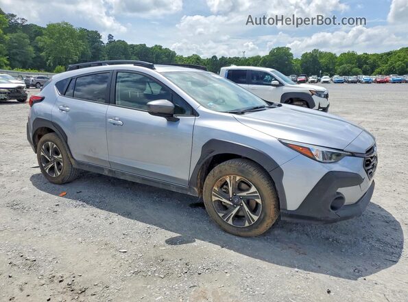 JF2GUADC3R8335203 2024 SUBARU CROSSTREK Silver Delantero derecho