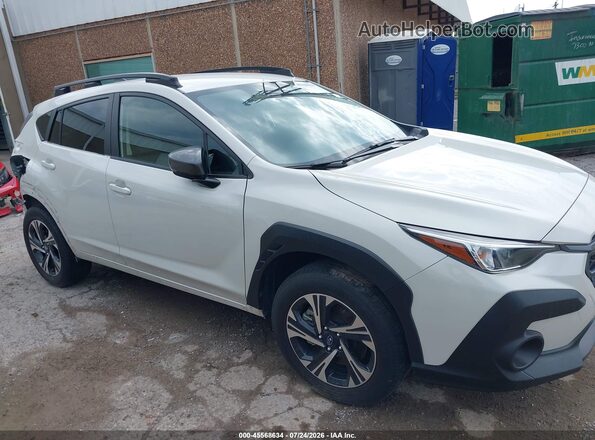 JF2GUADC3R8336304 2024 SUBARU CROSSTREK White Սալոնի 360 աստիճան տեսք